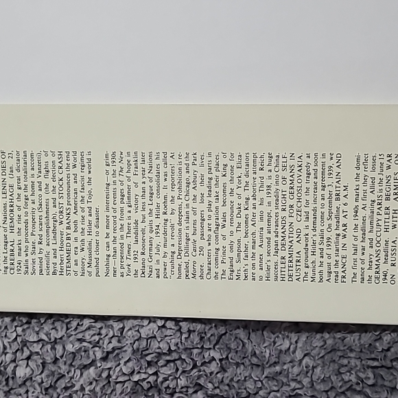 PAGE ONE NEWYORK TIMES - Picture 6 of 7